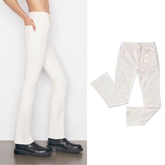 NWT Frame Denim Le Nik Boot Cut Jeans - Picture 2 of 12